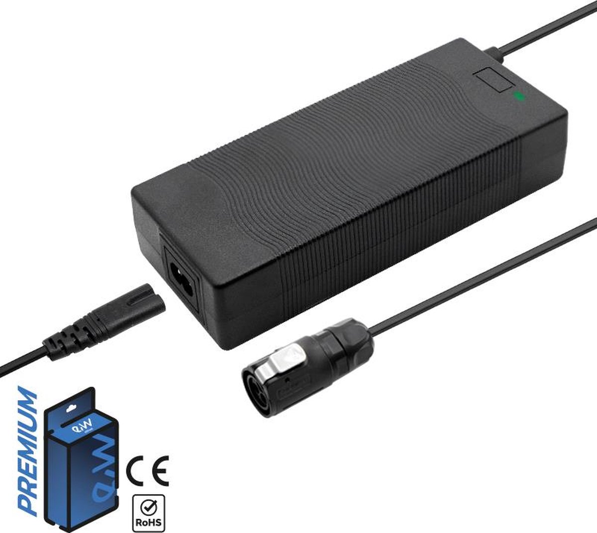 Premium oplader 52 V (58.8 V) 2A LP16 connector voor DUALTRON Elektrische step