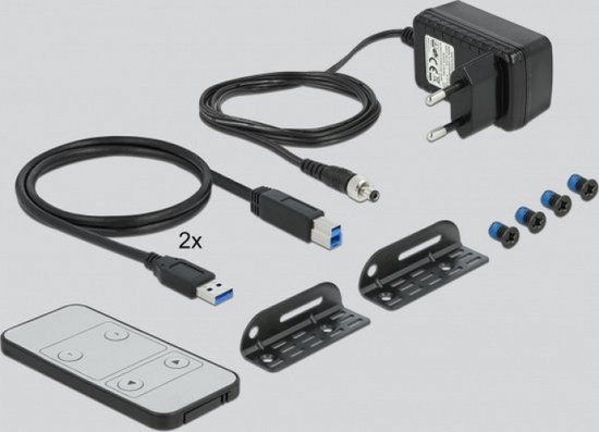 Delock Usb Switch Delock KVM Switch - HDMI - 2 computers naar 1 monitor - USB 3.0 - 11481 ...