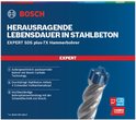 Bosch EXPERT SDS plus-7X hamerboor met geoptimaliseerde boorpunt.