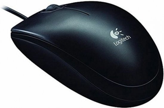 Logitech B100 - Muis - Zwart