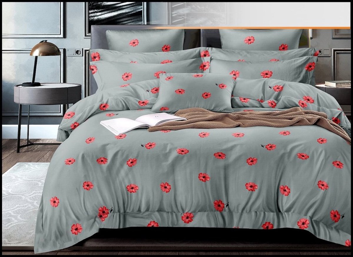 Luxe Katoen Satijn Beddengoed Set 140x200cm - 2 Delig