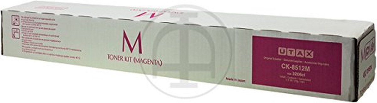 Utax CK8512M (1T02RLBUT0) toner magenta (origineel)
