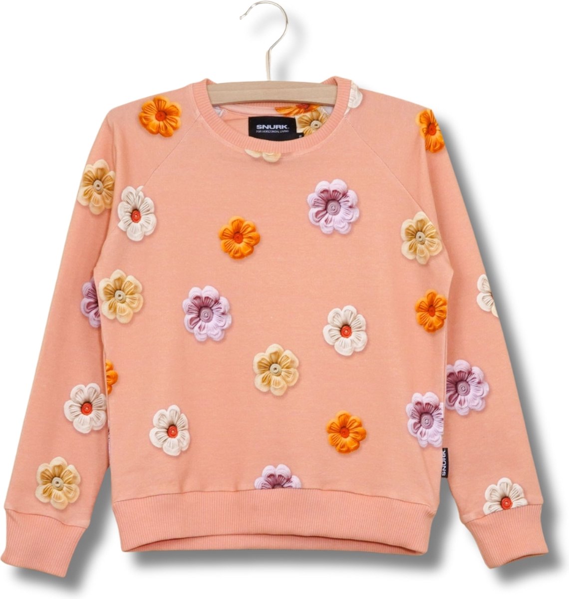 SNURK sweater kids Flower Power maat 128