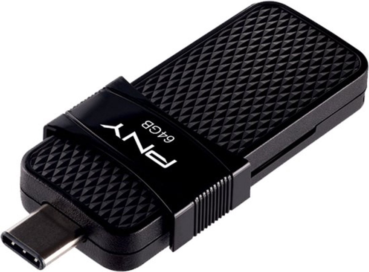 DUO LINK USB 3.1 TYPE-C OTG - CLE USB 3.1 / USB-C - 64GO - NOIR