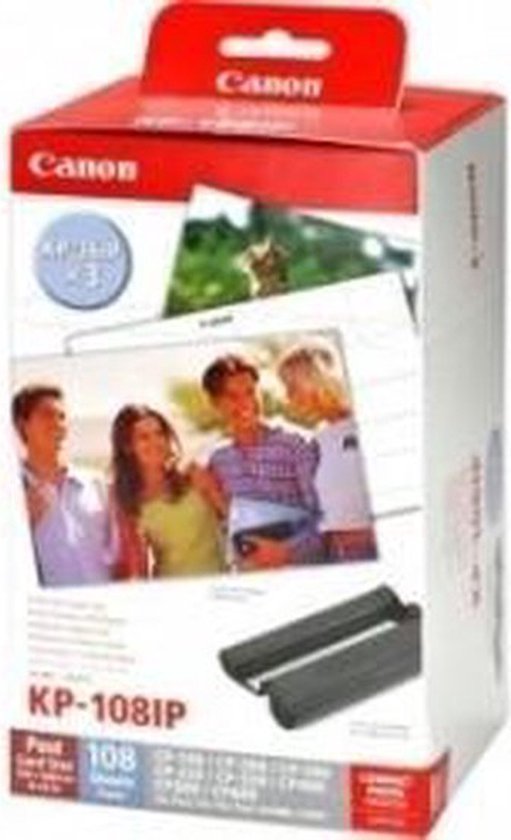 Canon KP-108IN - Inktcartridges Kleur + Fotopapier
