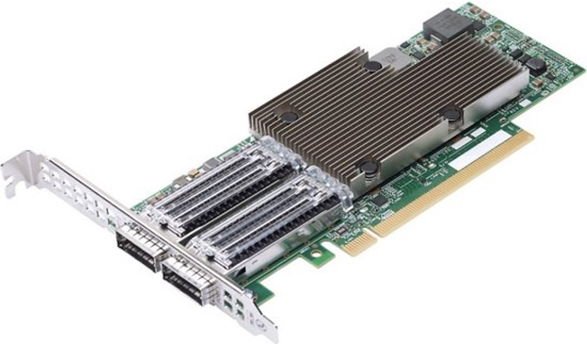 Broadcom BCM957508-P2100G netwerkkaart Intern Fiber 100000 Mbit/s