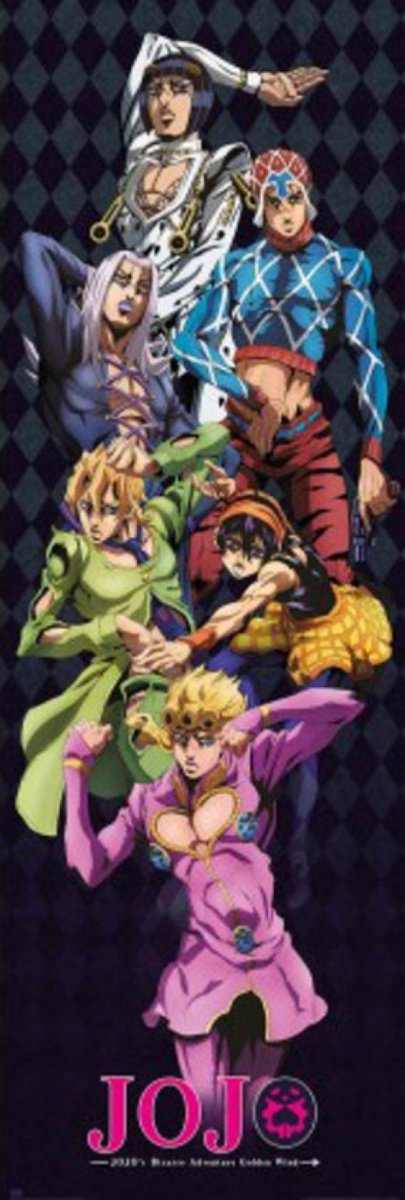 Grupo Erik Poster Jojo's Bizarre Adventure - 53x158cm Divers