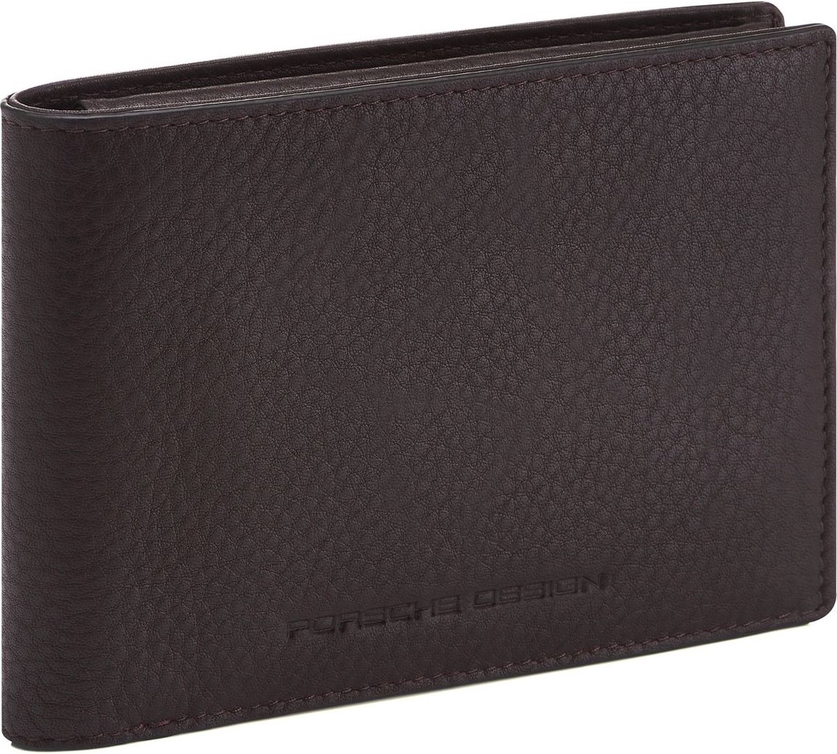 PORSCHE DESIGN Leren Portemonnee Business Wallet 4 Wide Dark Brown Bruine