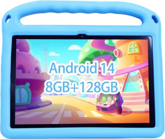 Tablet Infantil Cwowdefu Android 14 De 10 Polegadas E 8 Gb De Ram 128