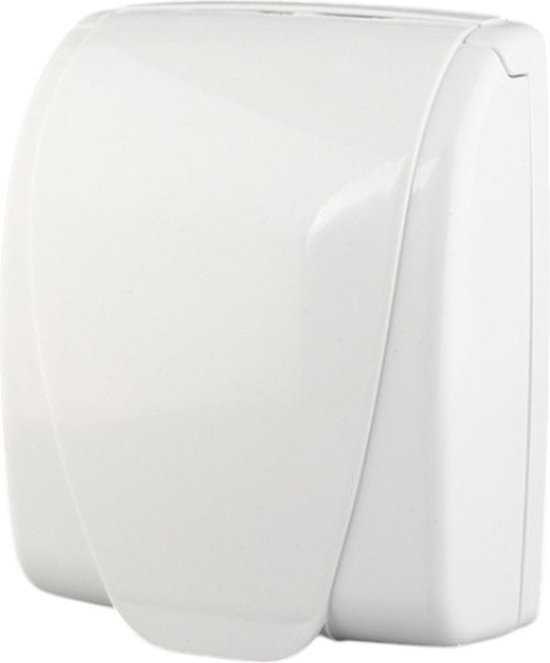 Switch Socket Box - Wit - Weerbestendige stopcontactafdekking - Stopcontactbeschermer - Geschikt voor badkamer keuken toilet