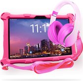 AngelTech Forfait Enfant XL PRO II - Tablette Enfant XL PRO II + Écouteurs Enfant - Forfait Discount - Rose