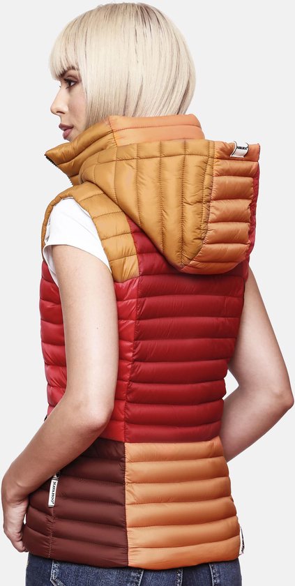 Navahoo Shadaa Multikulti Bodywarmer Femme - Rouge - XS