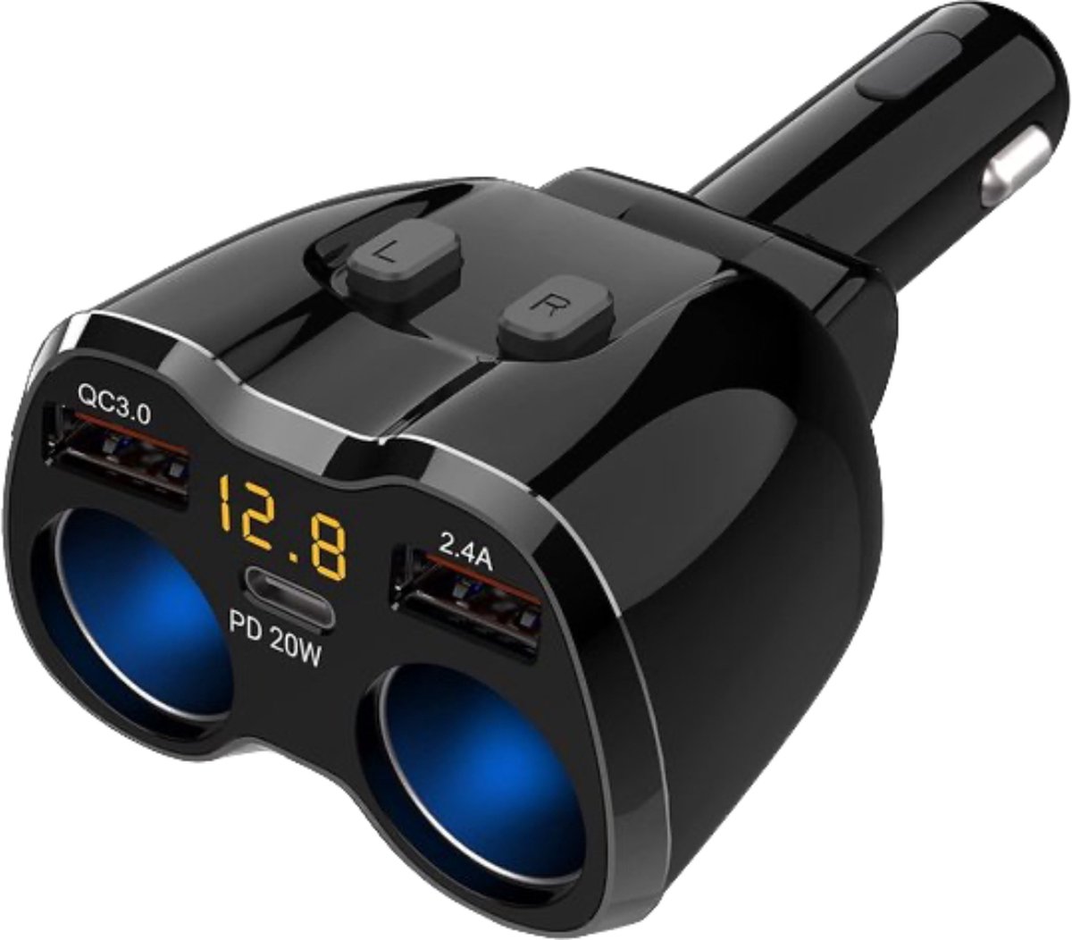 Goedkoopste Sigarettenstear-splitter - Autolader-splitter - Sigarettenstear USB-oplader - Sigarettenstear