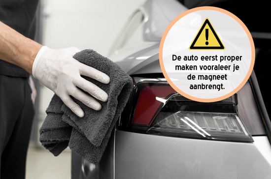 Icône/aimant (grand) | Étudiant "L" | 11 x 15 centimètres | Signe L | Plaque L | Permis de conduire | Auto-école | Facile à retirer | 1 pièce