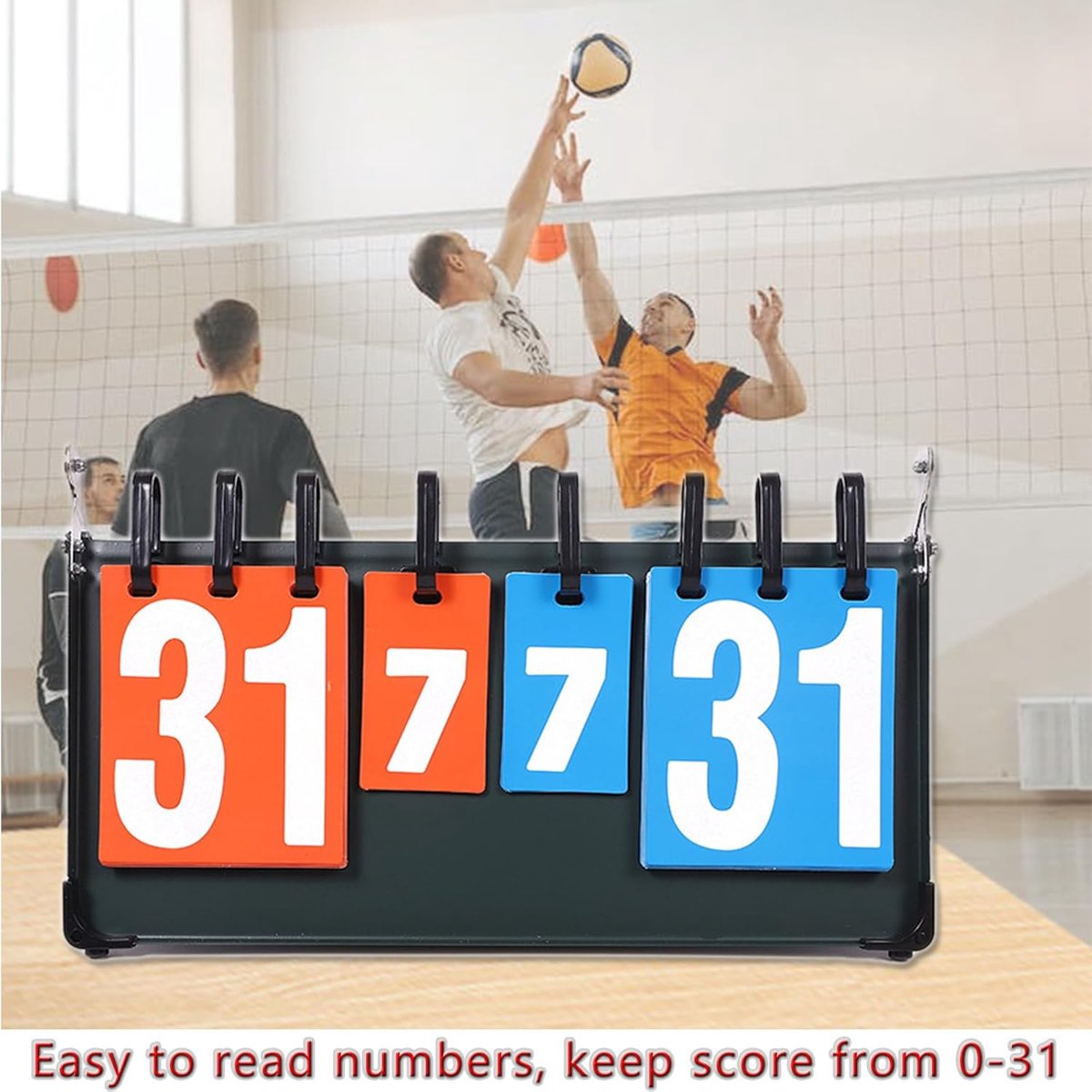 Inovra ® Compact, Draagbare Scorebord voor Diverse Sportwedstrijden en Spelletjes