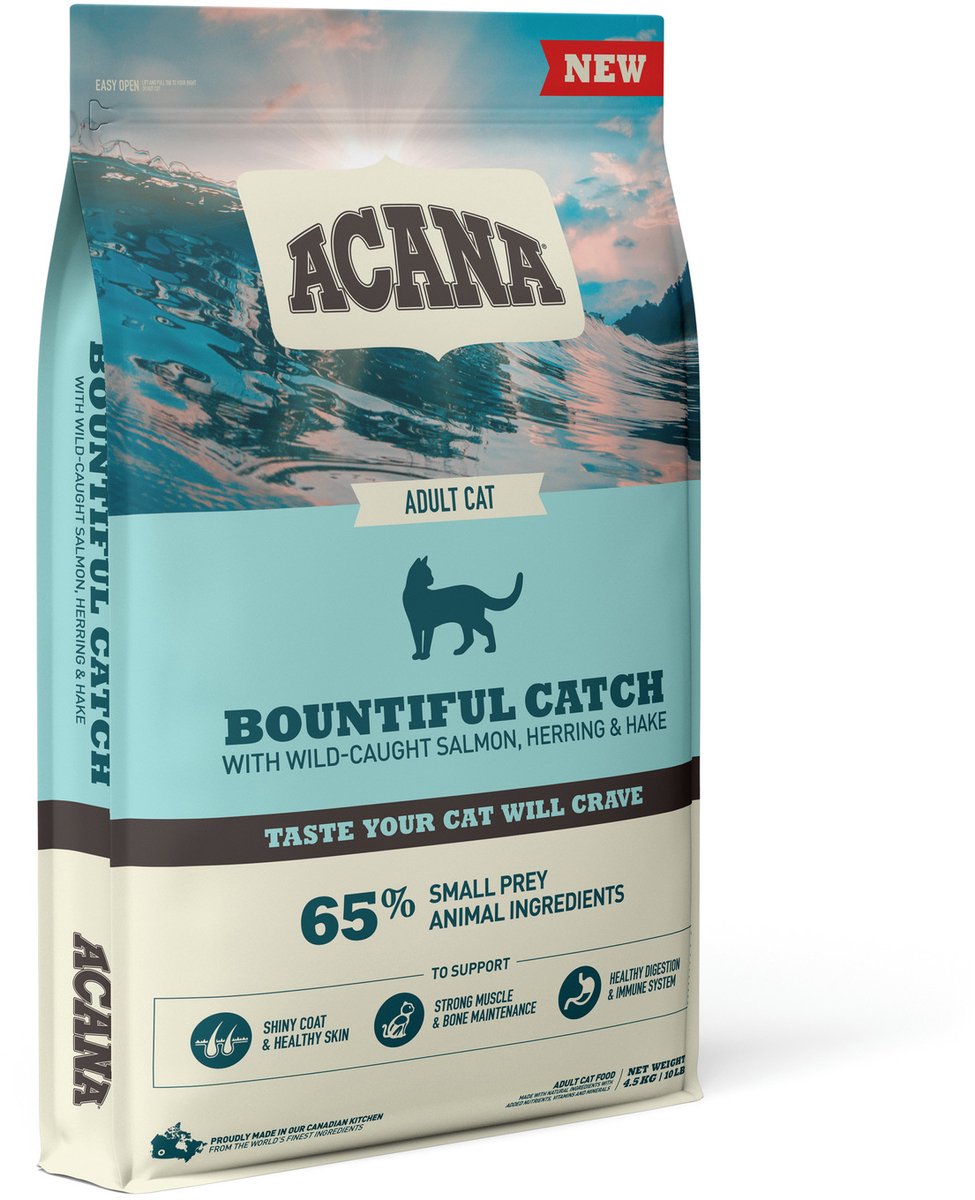 Acana Cat Bountiful Catch Kattenvoer | 4,5 kg