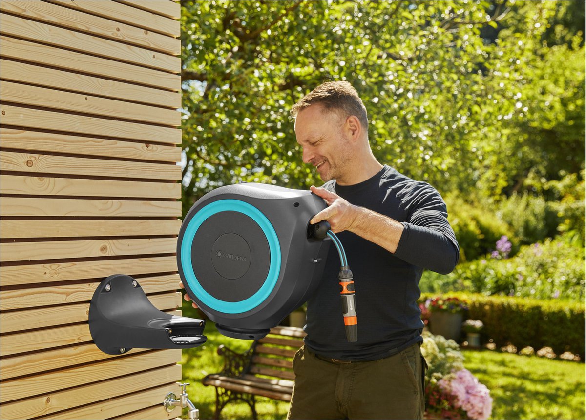 Gardena Rollup S Wandslangenbox - 15 Meter - Ø 11 mm