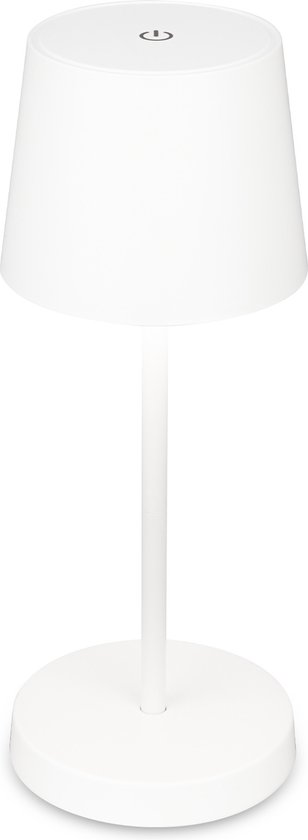 BRILONER PIHA - LED - rechargeable - lampe de table - USB-C - 2,6W - IP44 - résistant aux éclaboussures - 150lm - blanc