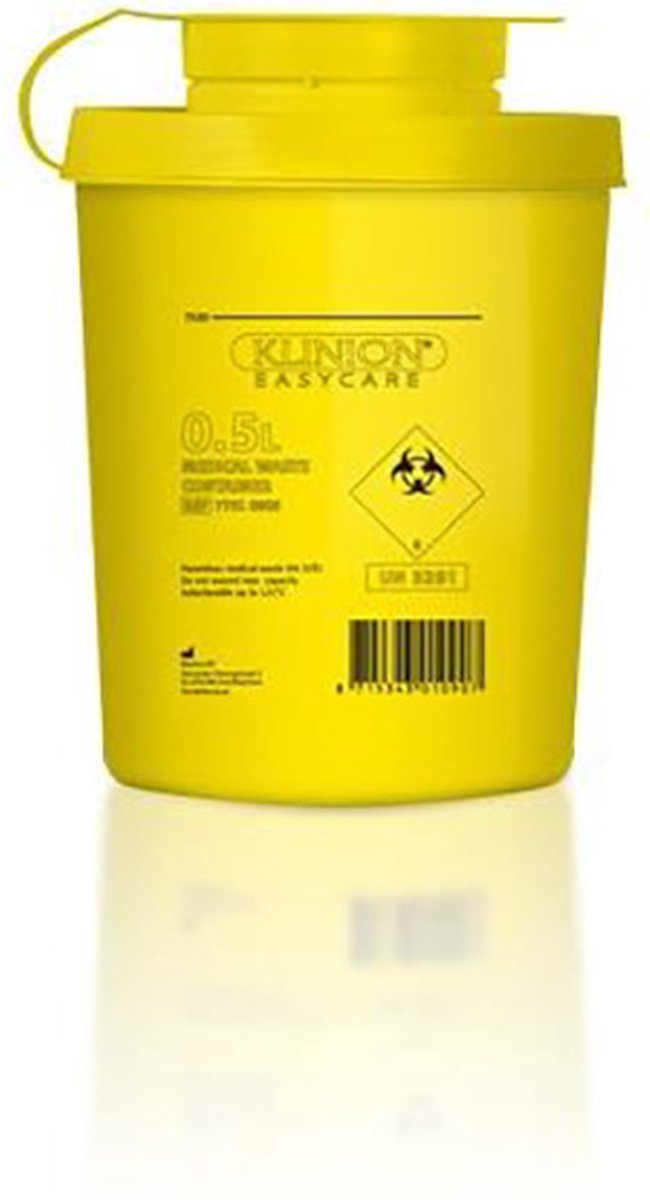 Goedkoopste Klinion Naalden container easy care 500 Milliliter