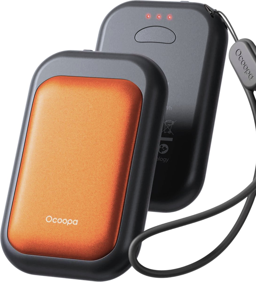 Goedkoopste OCOOPA Elektrische Handwarmers Herbruikbaar - Twee Delen - 4-8 Uur Warmte 40-52°C - 0COOPA UT Y0UNG - Elektrische Handwarmers - 2 x 2500mAh - Lichtgewicht & Compact (15mm) Handwarmers Handschoenen - Heatpack Oplaadbaar
