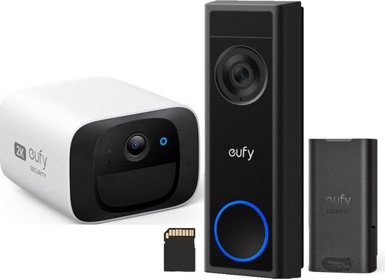 Afbeelding van Eufy nieuw Videodeurbel C31 Incl. 32G SD-kaart | zowel -