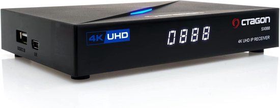 OCTAGON SX888 4K UHD IP H.265 HEVC IPTV Décodeur + Clé Wifi 300 Mbits
