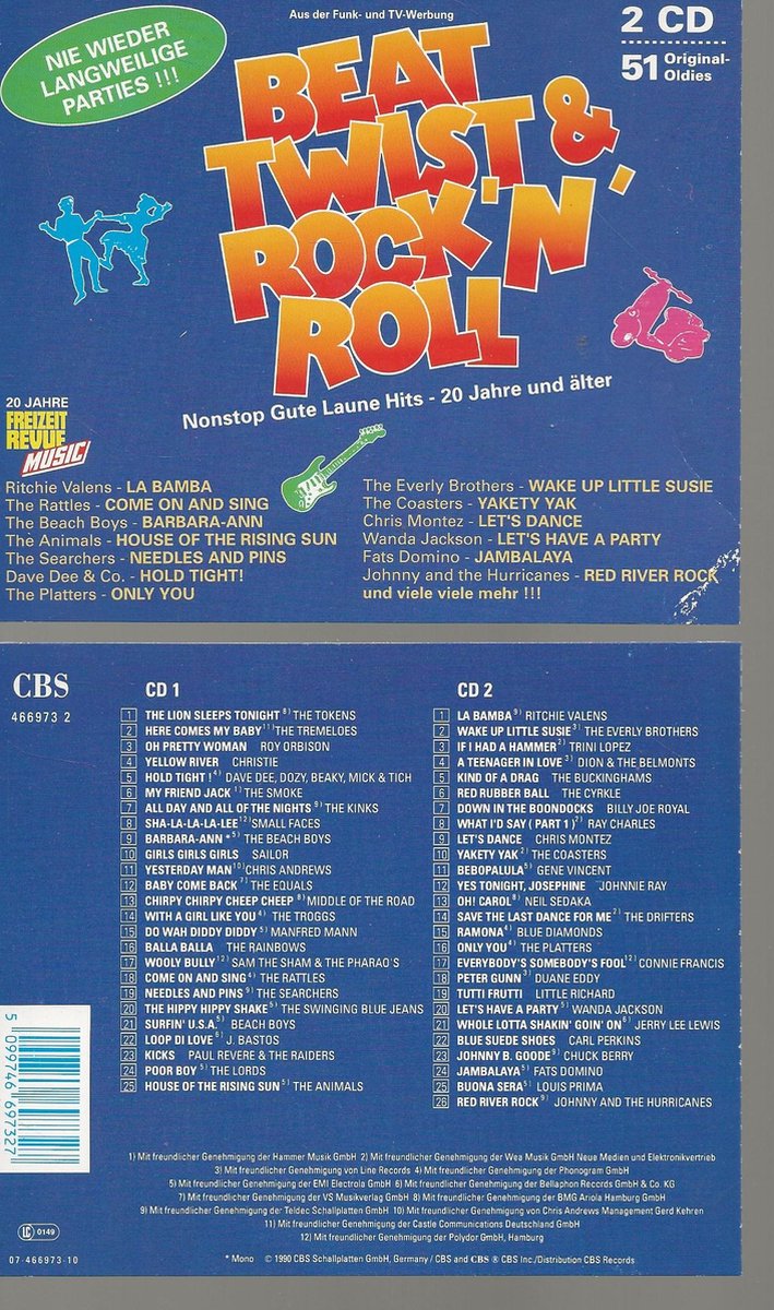 BEAT TWIST & ROCK N ROLL