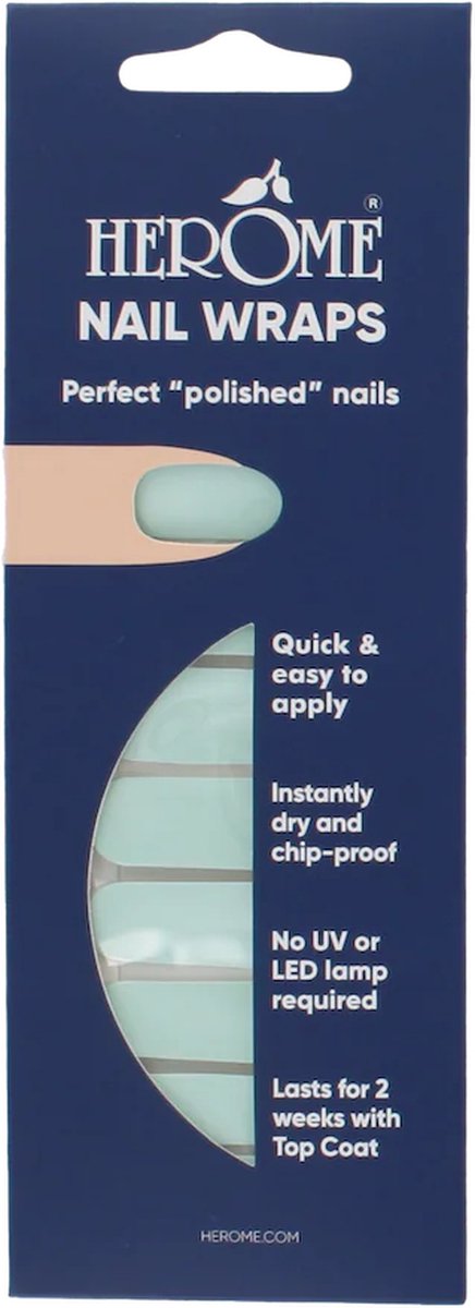 Goedkoopste Herome Nail Wraps - Mint