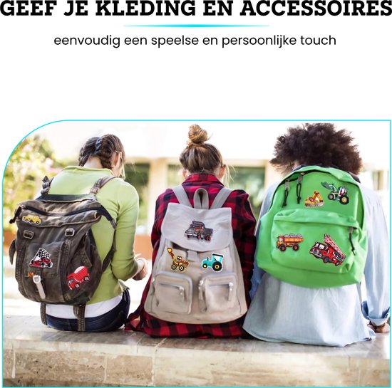 Fox mountainbike ijzer/naaien op geborduurde patch