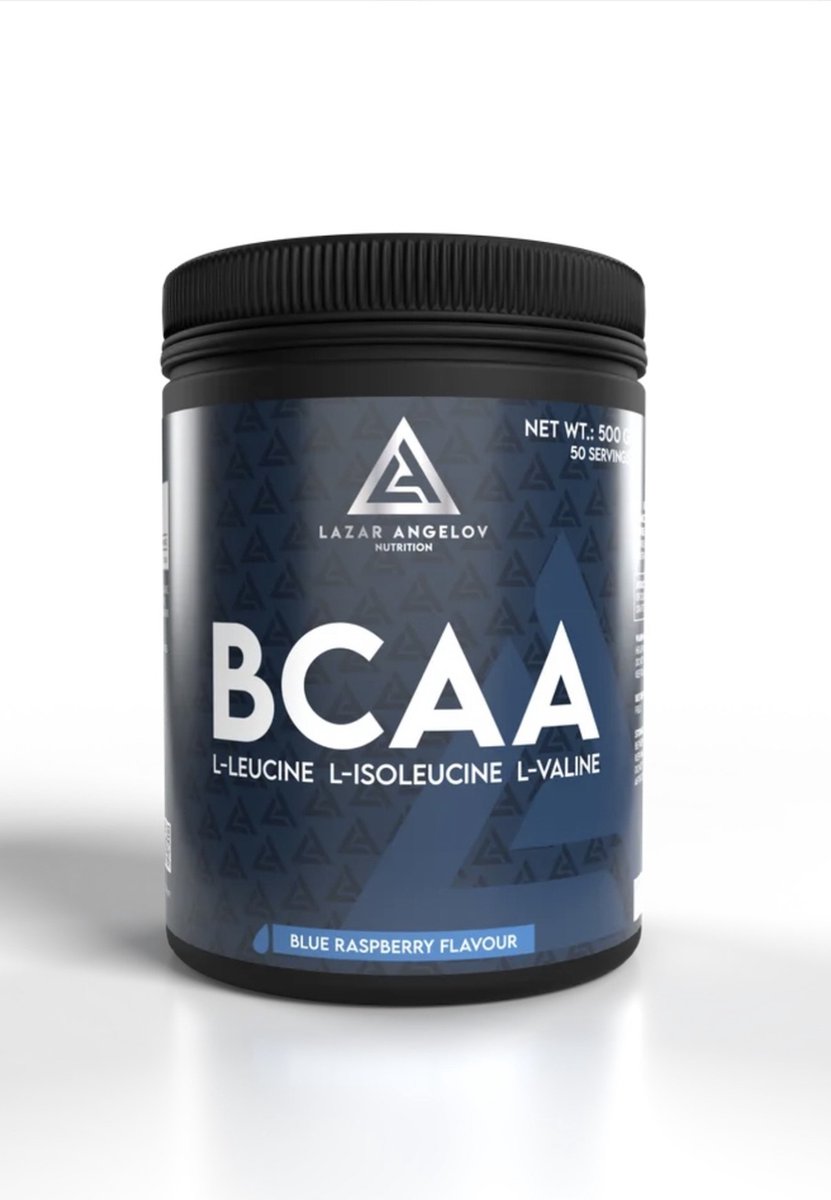 Goedkoopste Lazar Angelov BCAA poeder Blue raspberry – 500g