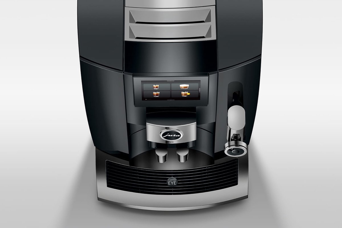 JURA J10 Piano Black - volautomatische espresso met cold brew thumbnail 6