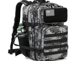 Tactische militaire rugzak voor heren, groot, 45 liter, legerrugzak, 3 dagen, Molle Leger rugzak, outdoor waterdichte rugzak