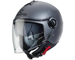 Caberg Riviera V4 X Mat Grijs Jethelm - Maat L - Helm