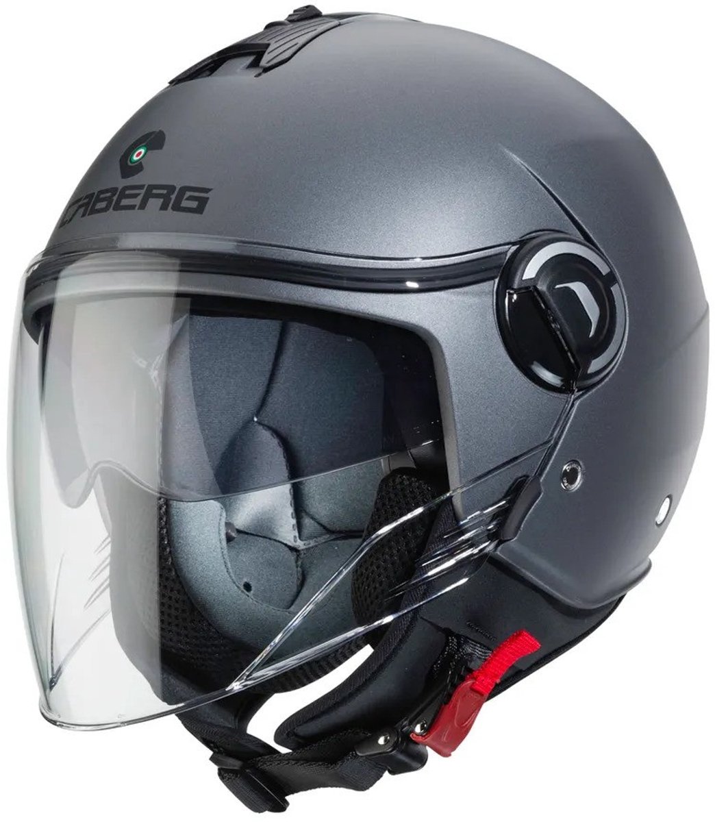 Caberg Riviera V4 X Mat Grijs Jethelm - Helm
