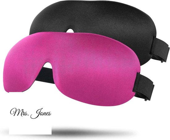 ZIMASILK 100% 22 Momme Pure Moerbei Zijde Verstelbaar Slaapmasker, Gevuld met Pure Zijde, Omsluitende Riem - Super Zacht, Ademend & Comfortabel Blinddoek, Perfect Blokkeert Licht voor Slapen