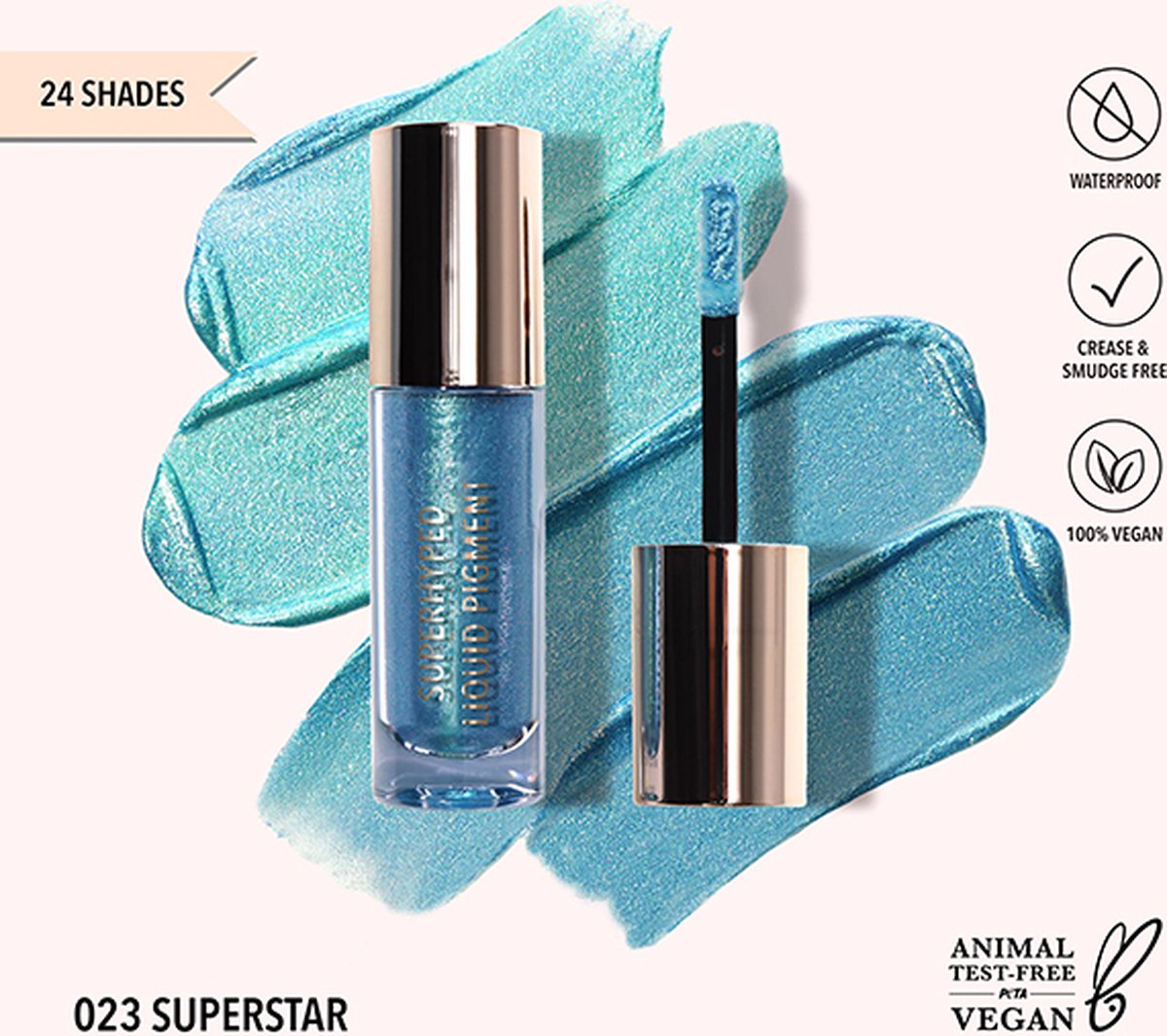 Moira Superhyped Liquid Eyeshadow | 023 Superstar