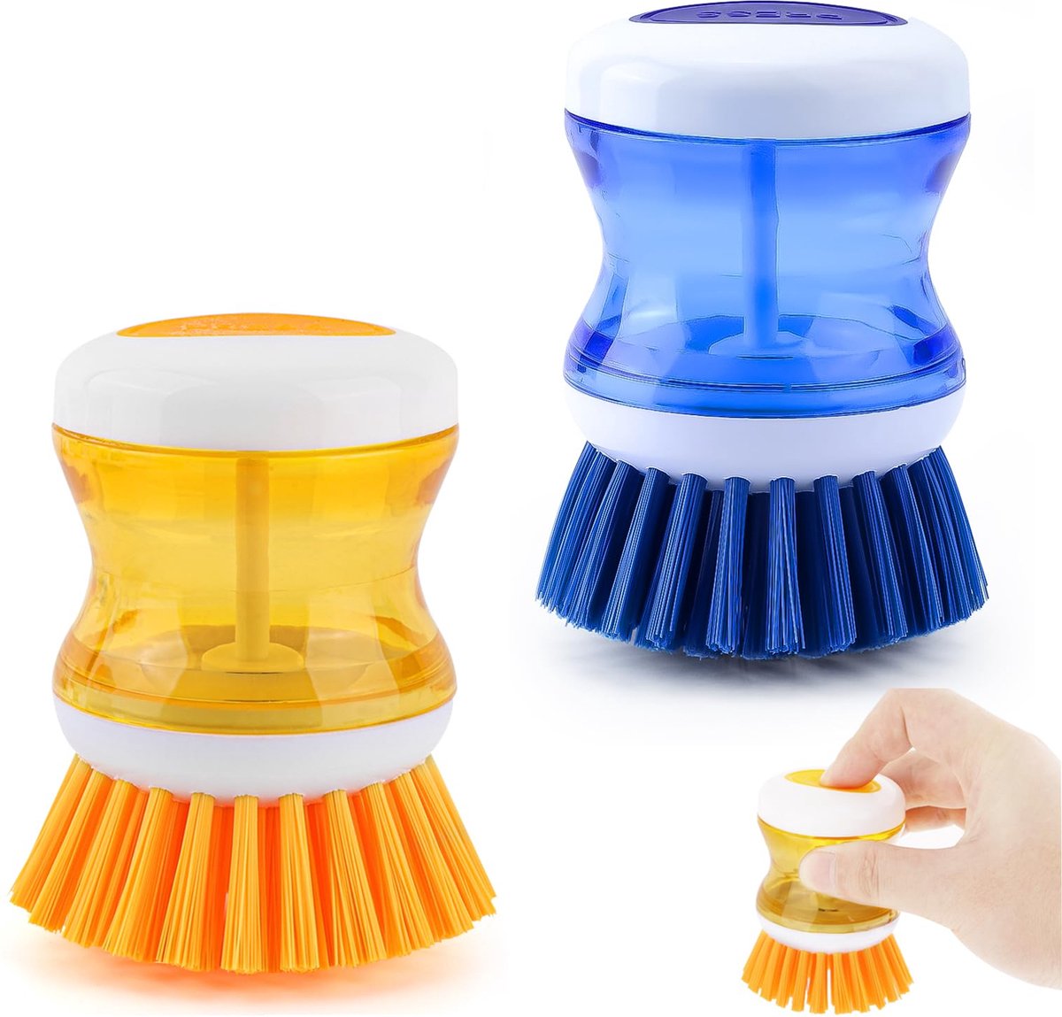 Goedkoopste JGS ® Efficiënte Vulbare Keukenreinigingsborstels voor Diverse Oppervlakken