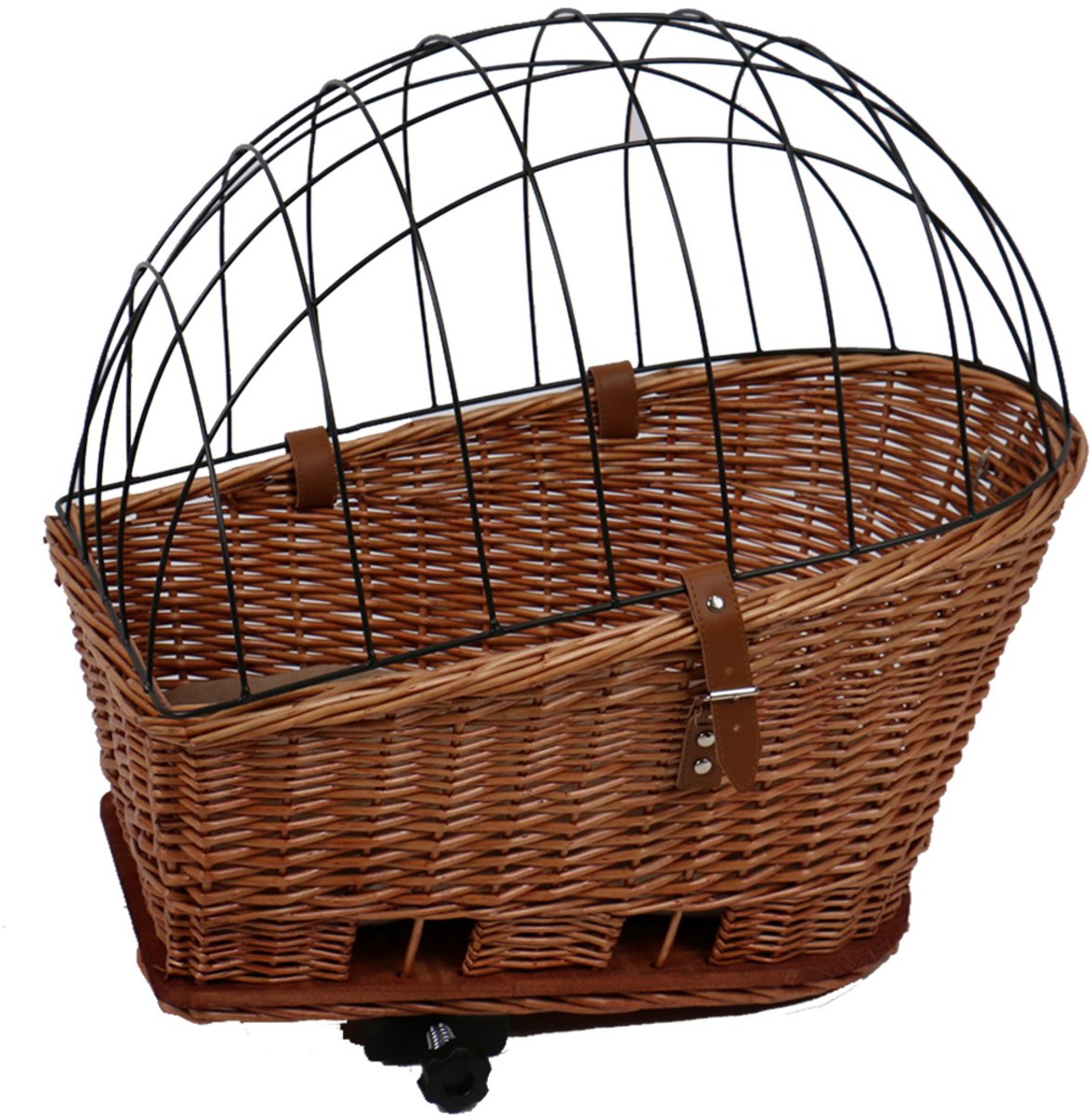 Bol.com Provence Rieten Fietsmand Bagagedrager&kussen aanbieding