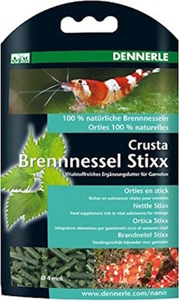 Dennerle Nano Crusta Brandnetel Stixx 30 Gram