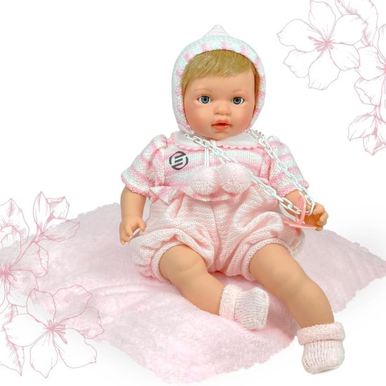 SYP Bébé Reborn Dolls de 55 cm Bebe Reborn Souple Silicone Réaliste