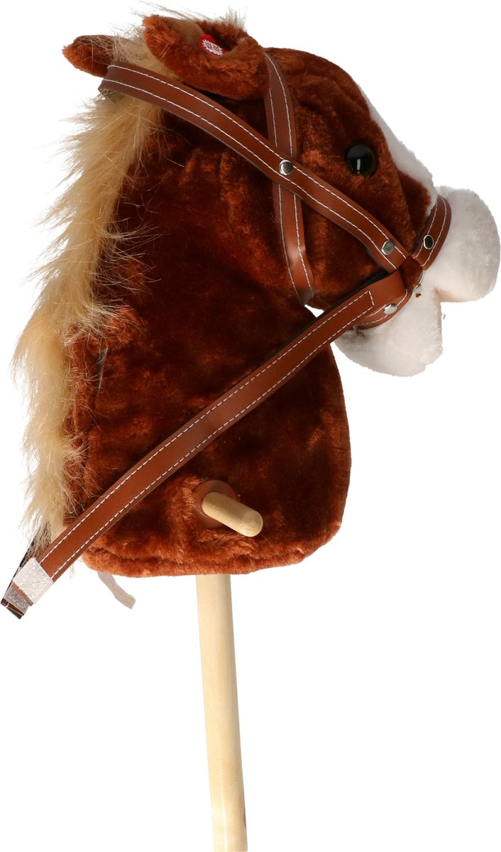 Happy People Stokpaard Bruin Met Geluid 90 Cm van Happy People — afbeelding 5