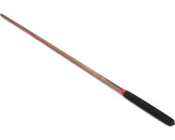 KG luxe Walnut Spanking Cane Met Handvat - BDSM- zweep-stok-meester-slaaf