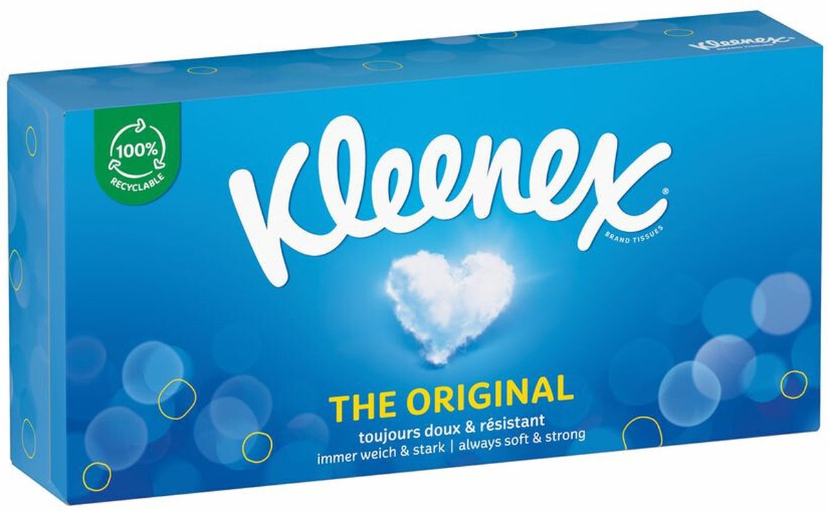 Goedkoopste Kleenex Zakdoekjes Original 3 Lagen - 6x72st - Voordeelverpakking