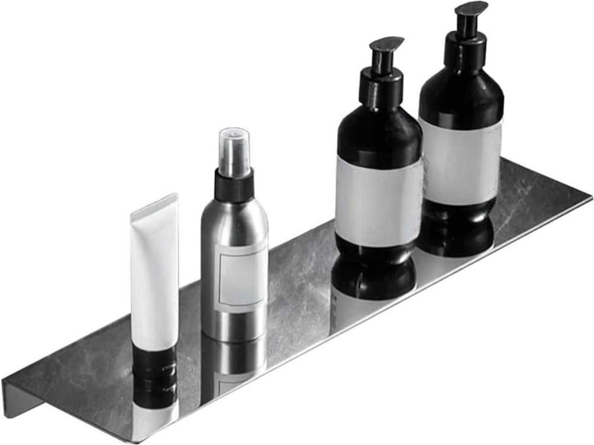 Goodivery ® Stijlvolle 30 cm Wandplank voor Badkamer, Slaapkamer en Keuken zonder Boren