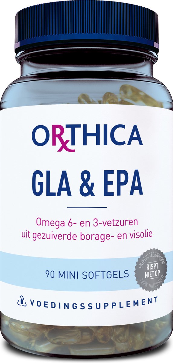 Goedkoopste Orthica GLA & EPA - Visolie - 90 mini softgels