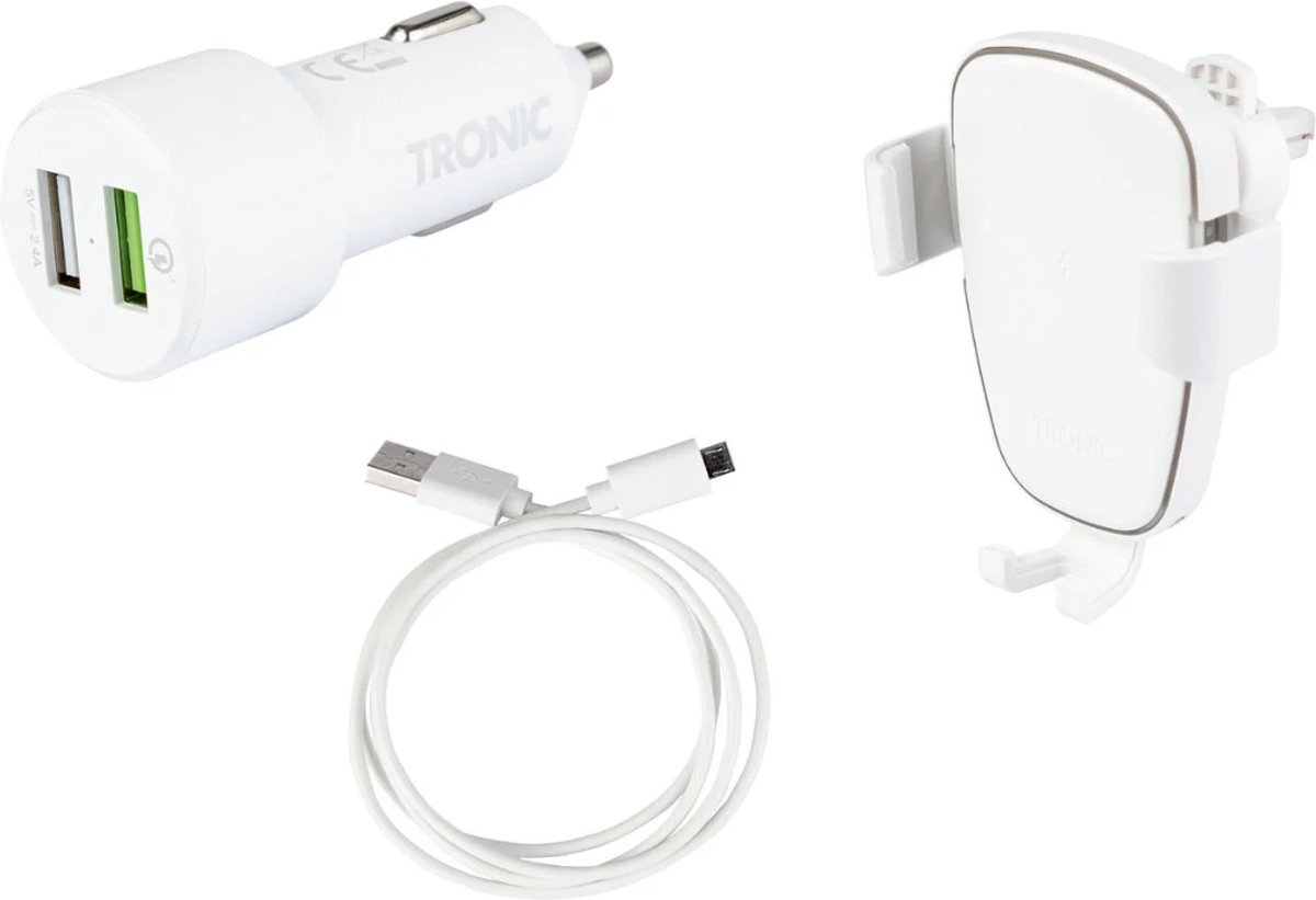 Smartphonehouder met Qi®-laadfunctie