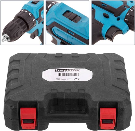 BeMatik-10.8V draadloze boormachine
