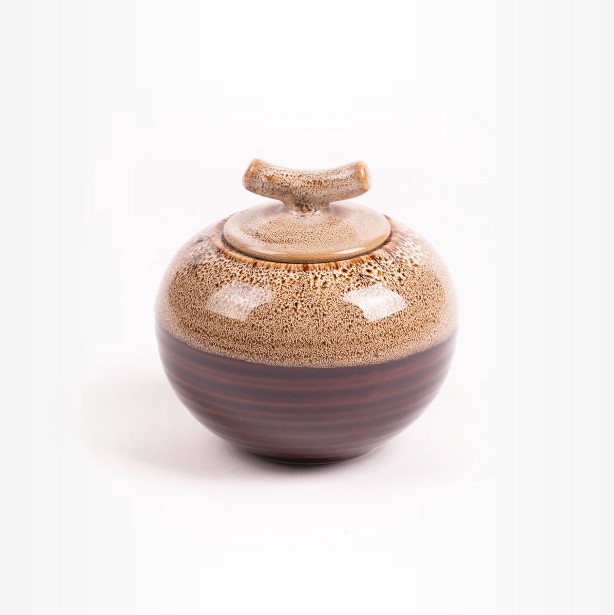 Dieren Urn Hond Kat Klein 300 ml Bruin - Dieren Urn voor As Crematie - Urn Hond - Urn Kat