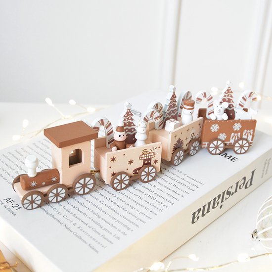 Whrcy Train om de kerstboom – trein speelgoed om op te hangen kersttrein kersttreinset | kerstdecoratie, om rond de kerstboom op te hangen, speelgoed