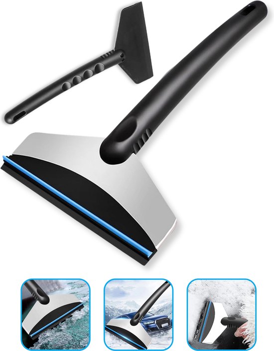 WoniQ IJskrabber Auto - Raamkrabber - Sneeuwkrabber - Krabber - Antivries - Ergonomisch Design